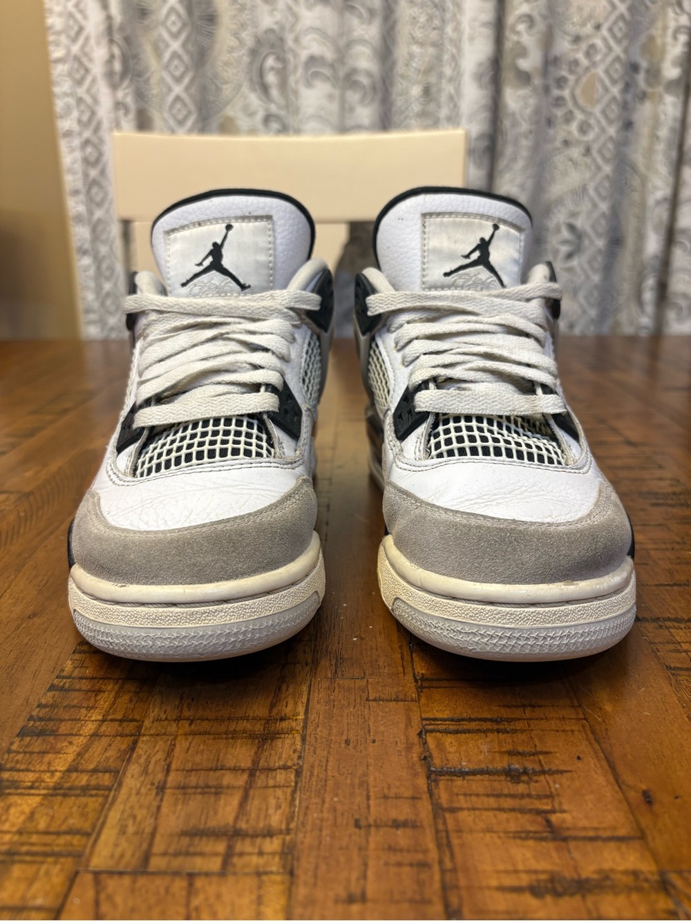 Air Jordan 4 Retro GS "Military Black" - Size 3.5Y / 5 to 5.5 Women’s - Picture 6 of 14